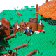 Illustration for article titled Enormous LEGO Hobbiton Model Goes Ever On And On...